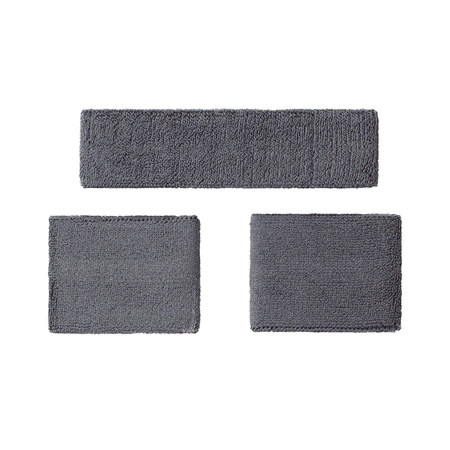 Osaka Set Polsini e Fascia - Grigio e Verde Lime