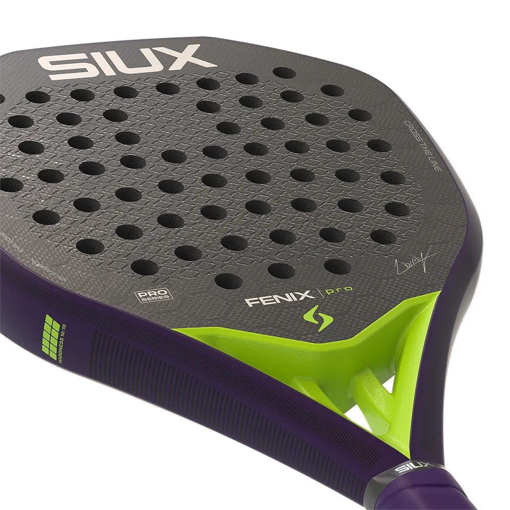 Racchetta Siux Fenix Pro 2026 Glow Purple - Leo Ausburguer