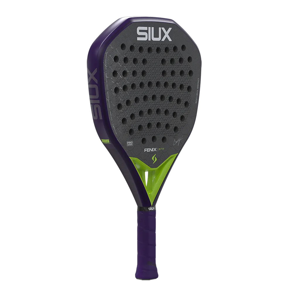 Racchetta Siux Fenix Pro 2026 Glow Purple - Leo Ausburguer