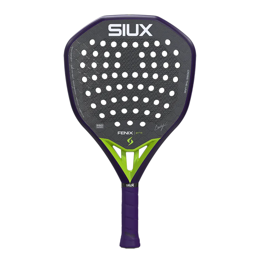 Racchetta Siux Fenix Pro 2026 Glow Purple - Leo Ausburguer