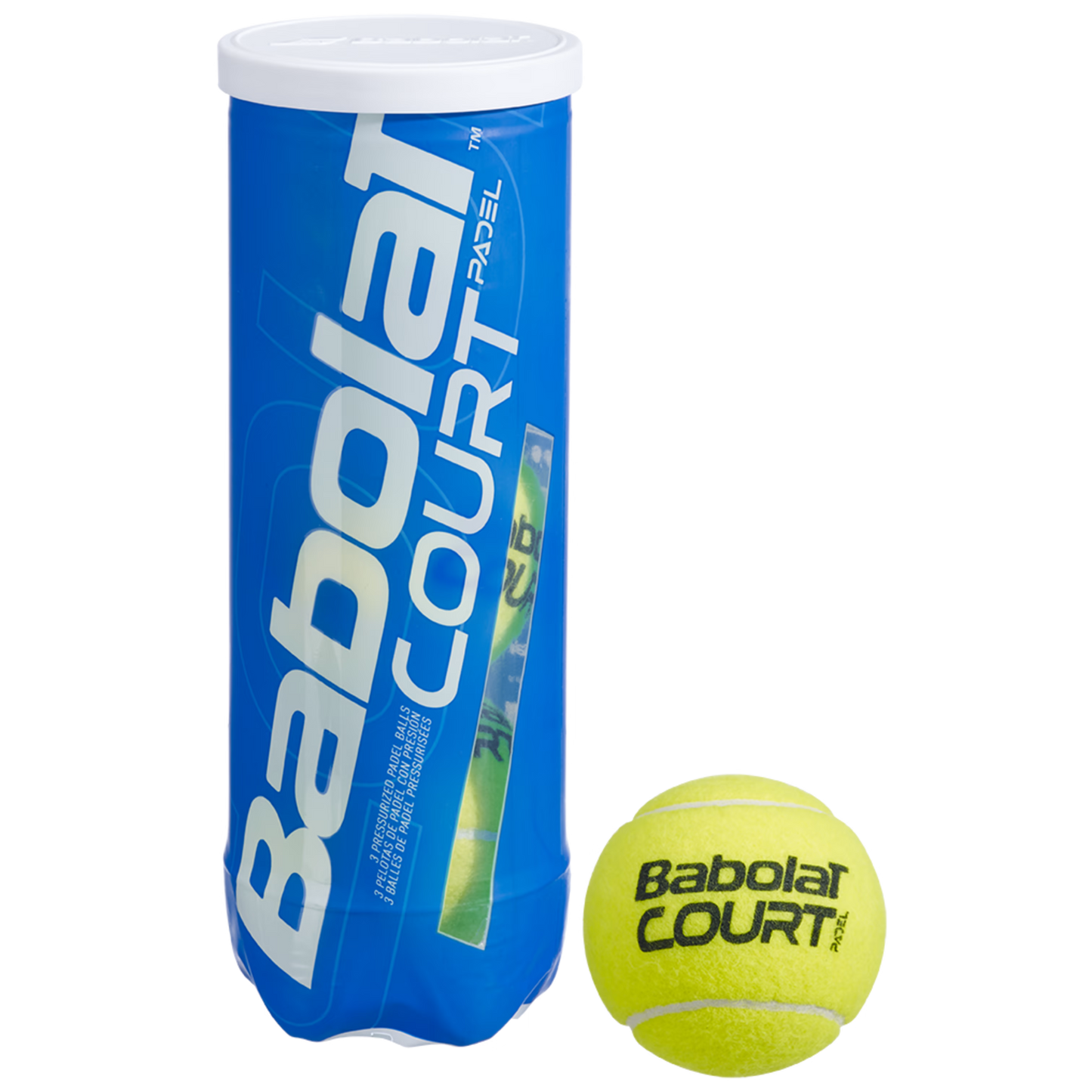 Palline Babolat Court X3 - Confezione da 3 pz