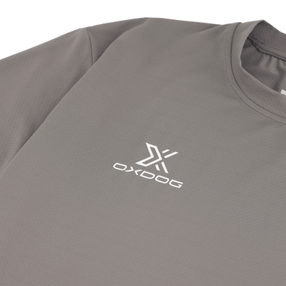 T-Shirt Oxdog Delta Grey - Grigio