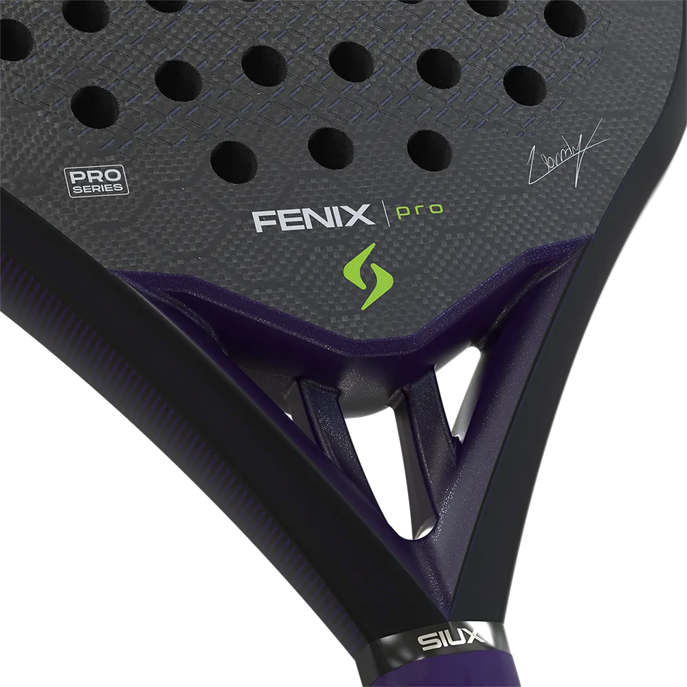 Racchetta Siux Fenix Pro 2026 Black - Leo Ausburguer