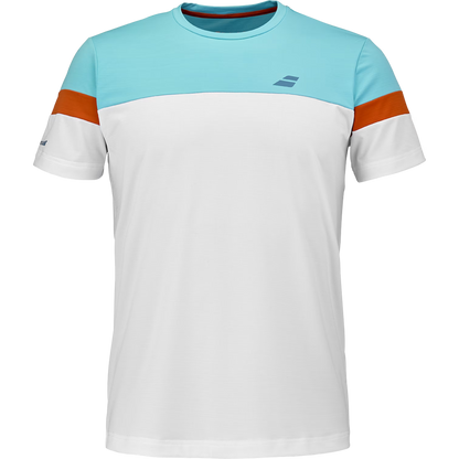 T-Shirt Babolat Perf Crew Neck Tee Uomo - Bianco