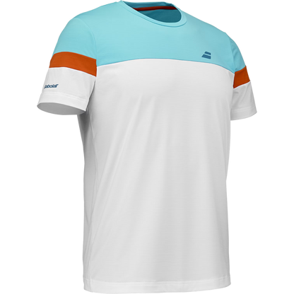 T-Shirt Babolat Perf Crew Neck Tee Uomo - Bianco