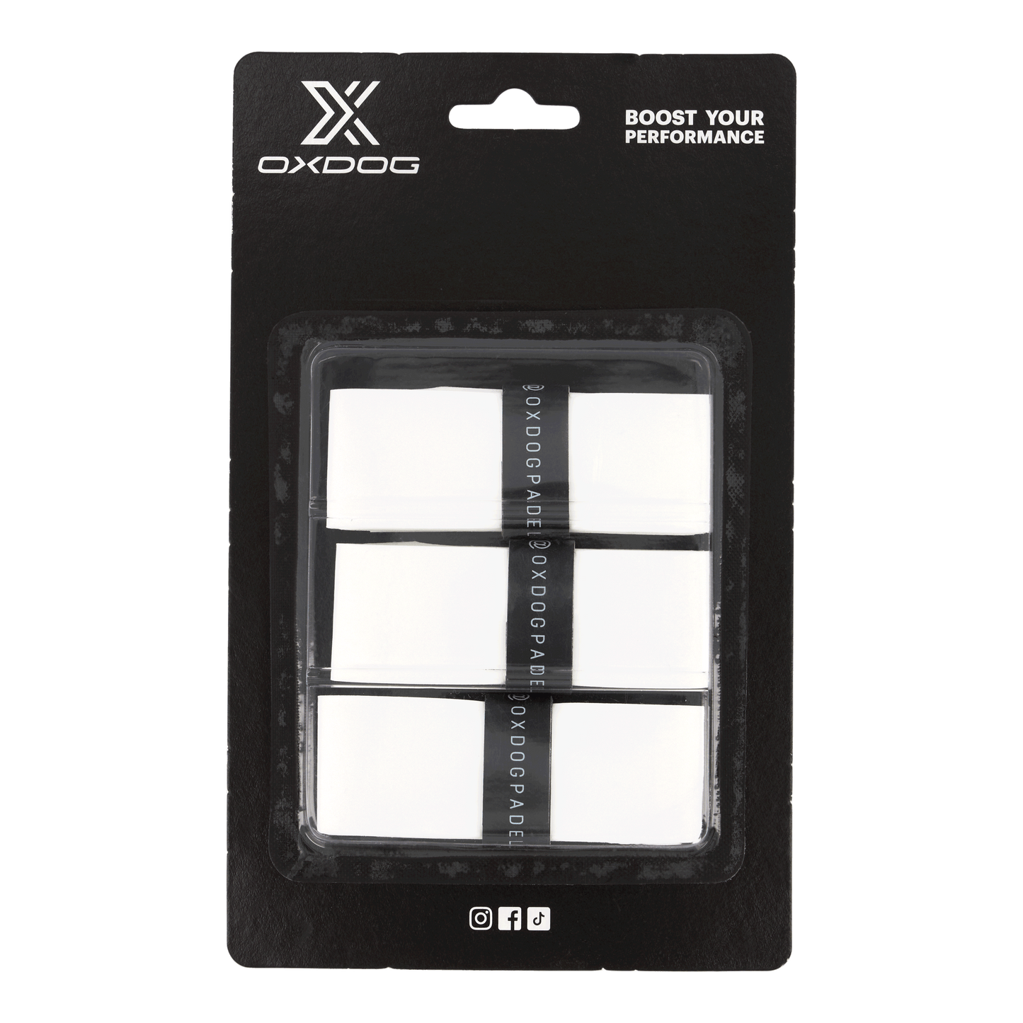Overgrip Oxdog Opti White - Confezione da 3 pz