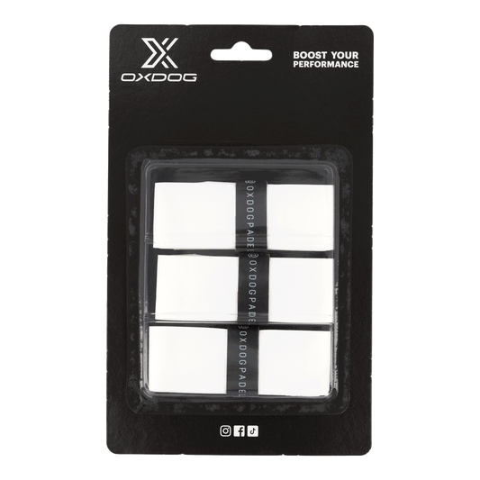 Overgrip Oxdog Opti White - Confezione da 3 pz