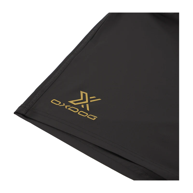 Pantaloncini Oxdog Court Pocket Shorts Black & Gold - Nero/Oro