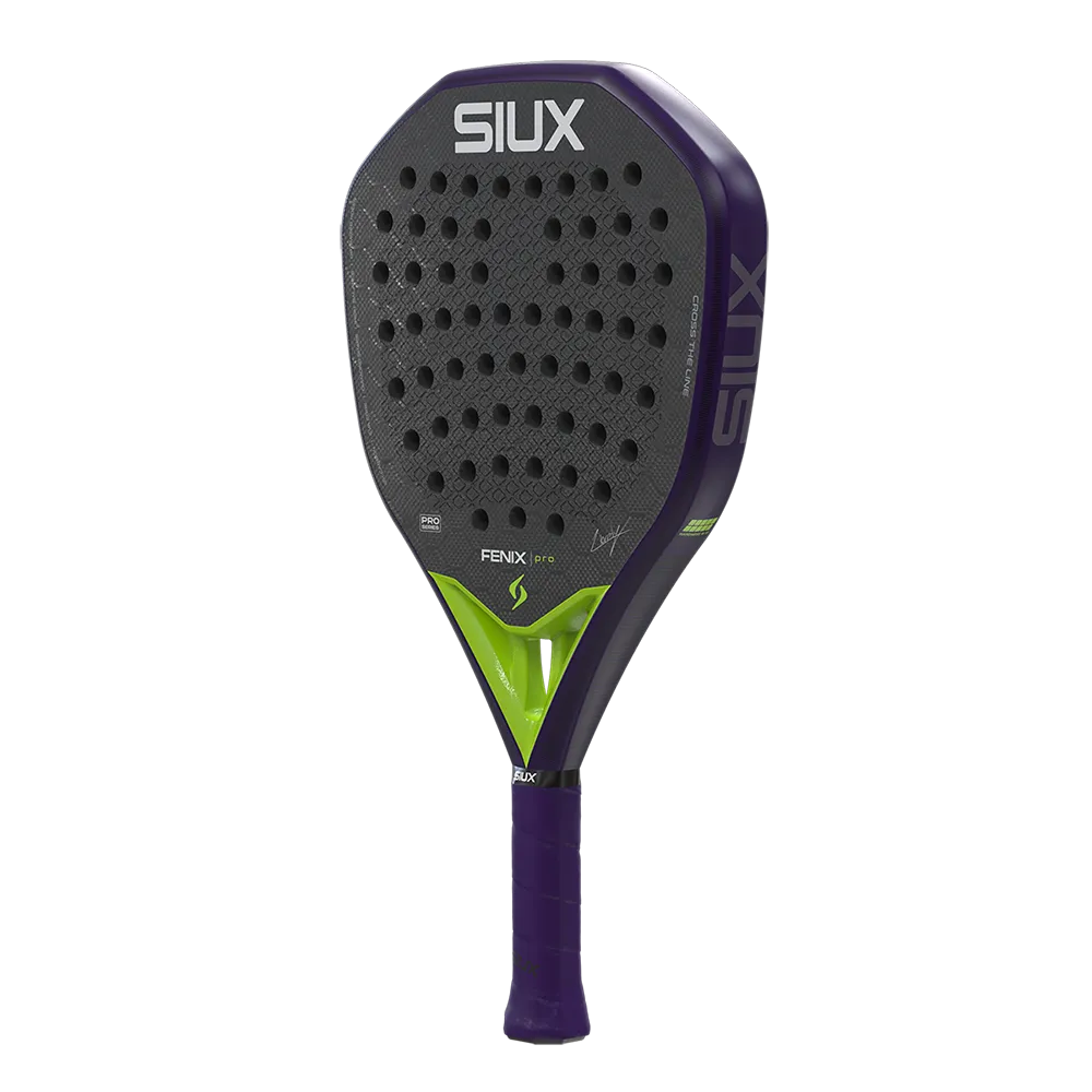 Racchetta Siux Fenix Pro 2026 Glow Purple - Leo Ausburguer