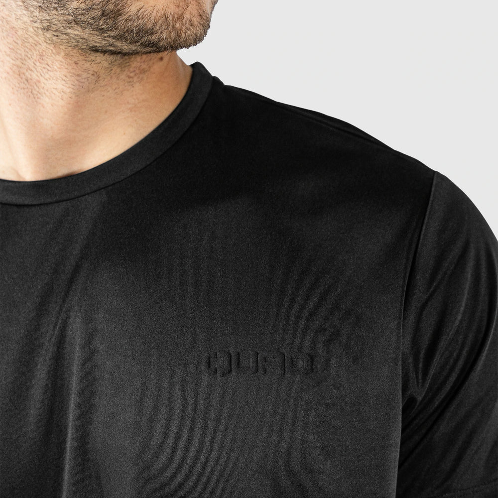 T-Shirt QUAD Elemental Black - Nero