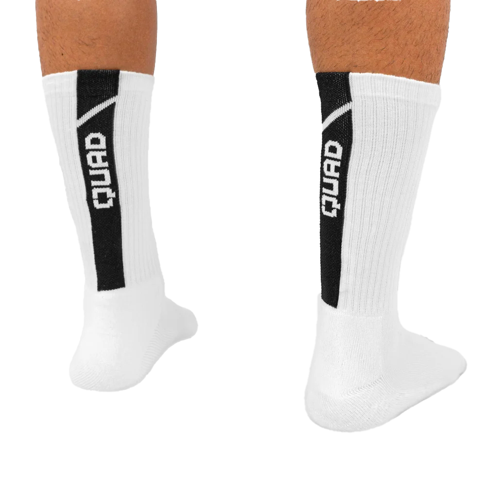 Calze QUAD Padel Socks White - Bianco