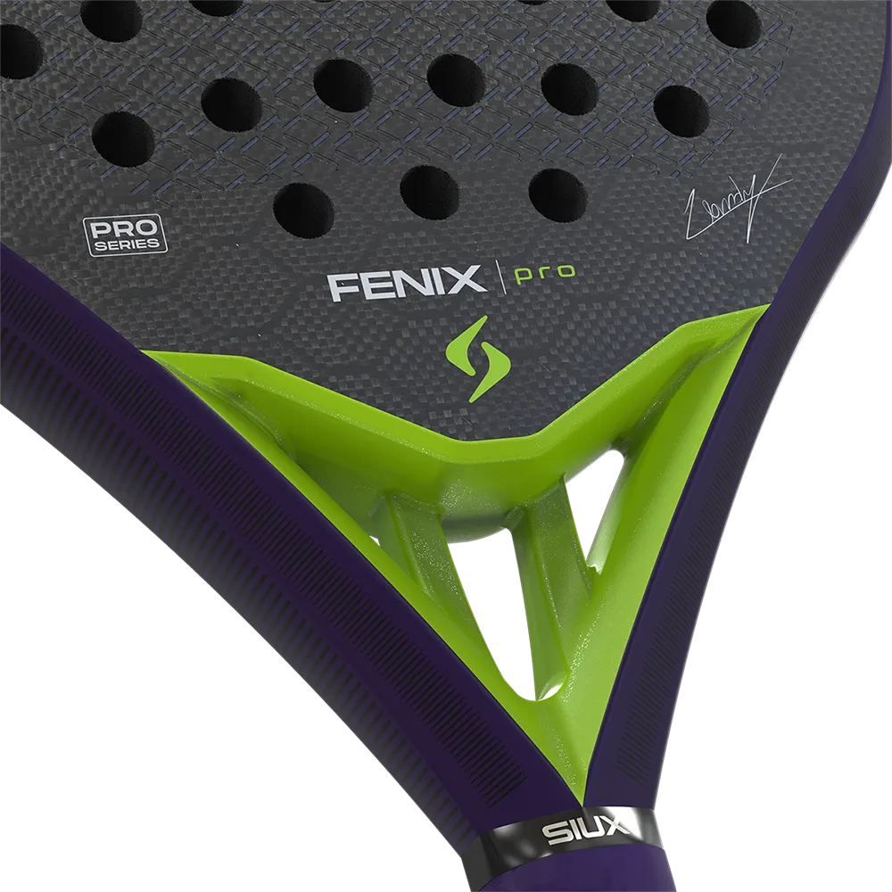 Racchetta Siux Fenix Pro 2026 Glow Purple - Leo Ausburguer