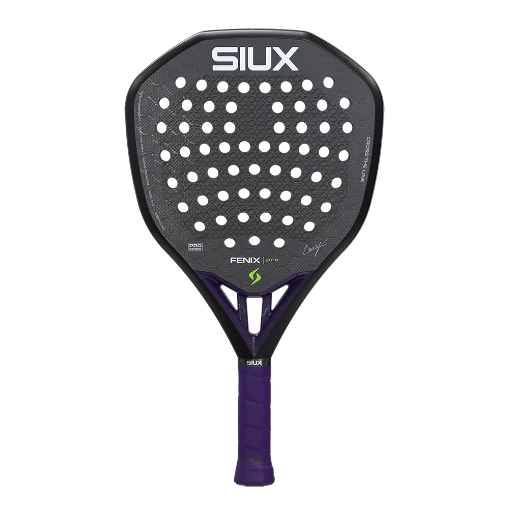 Racchetta Siux Fenix Pro 2026 Black - Leo Ausburguer