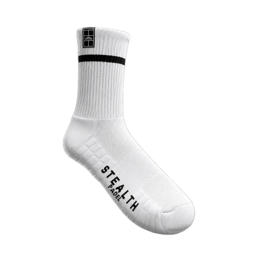 Calze Stealth Padel Performance Socks - Bianco