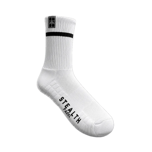 Calze Stealth Padel Performance Socks - Bianco