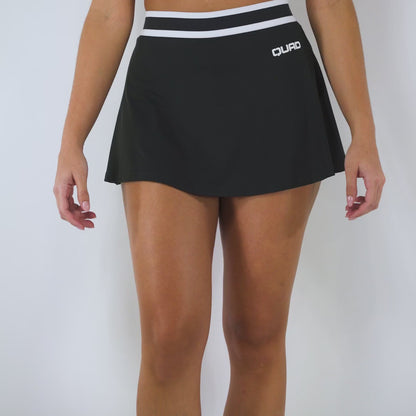Gonna QUAD Slick Skirt Grey - Grigio