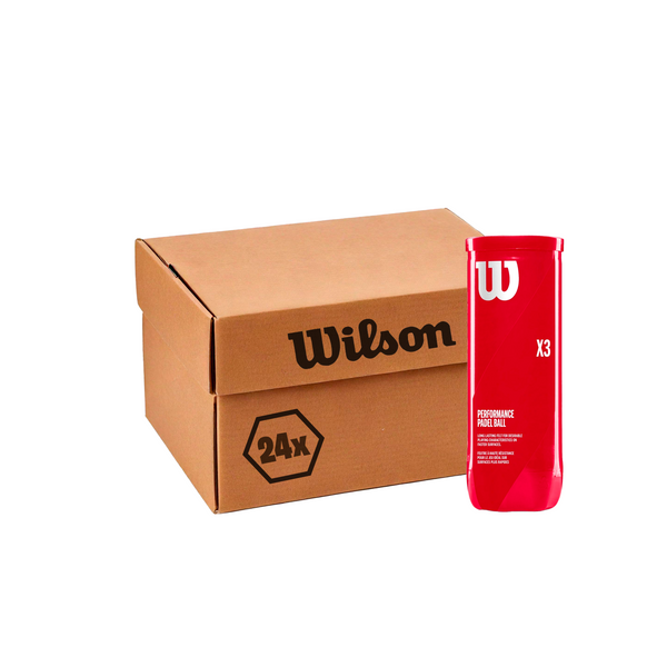 Palline Wilson Padel X3 - 24 Confezioni da 3 pz