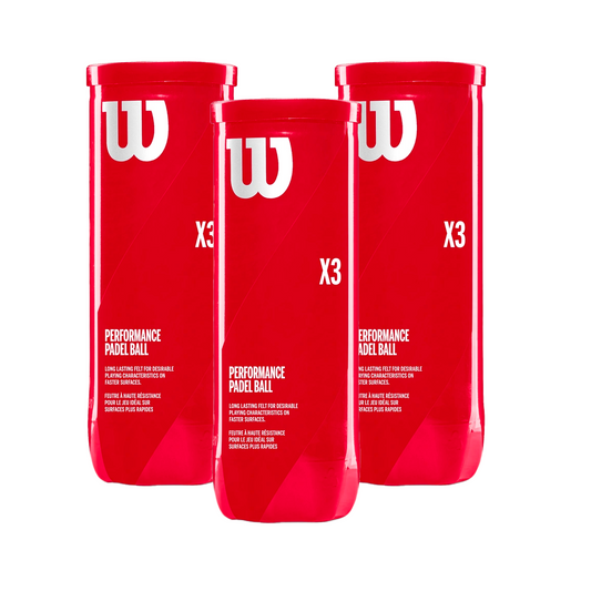 Palline Wilson Padel X3 - 3 Confezioni da 3 pz